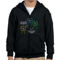 Salt And Copper Periodic Table Police Pun Chemistry Joke Youth Zipper Hoodie | Artistshot