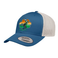 Patrick's Day Bmx Motocross Bike Racing Bicycle Rider Sports Retro Trucker Cap | Artistshot