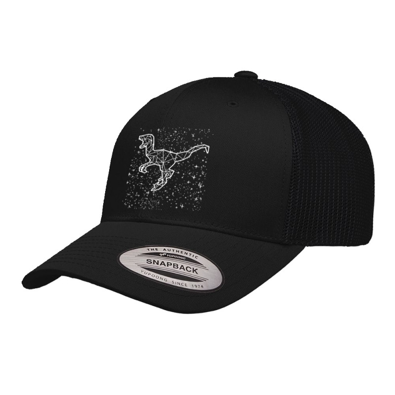 Velociraptor T  Shirt Velociraptor Dinosaur Zodiac Symbol Astrological Retro Trucker Cap by oritchie954 | Artistshot