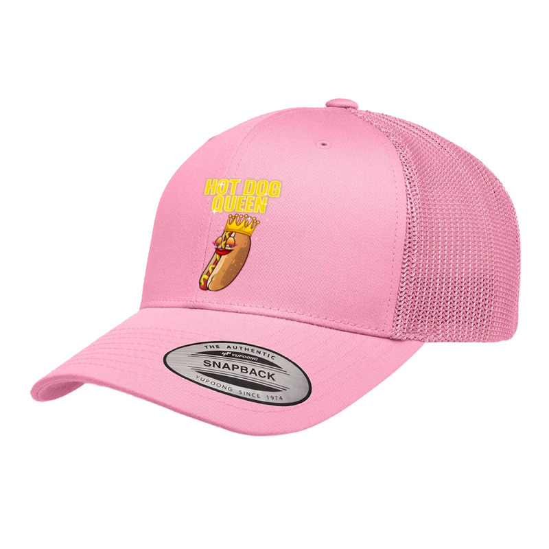 Funny Hot Dog For Women Girls Grilled Wiener Sausage Buns T Shirt Retro Trucker Cap by TeaMenShop | Artistshot