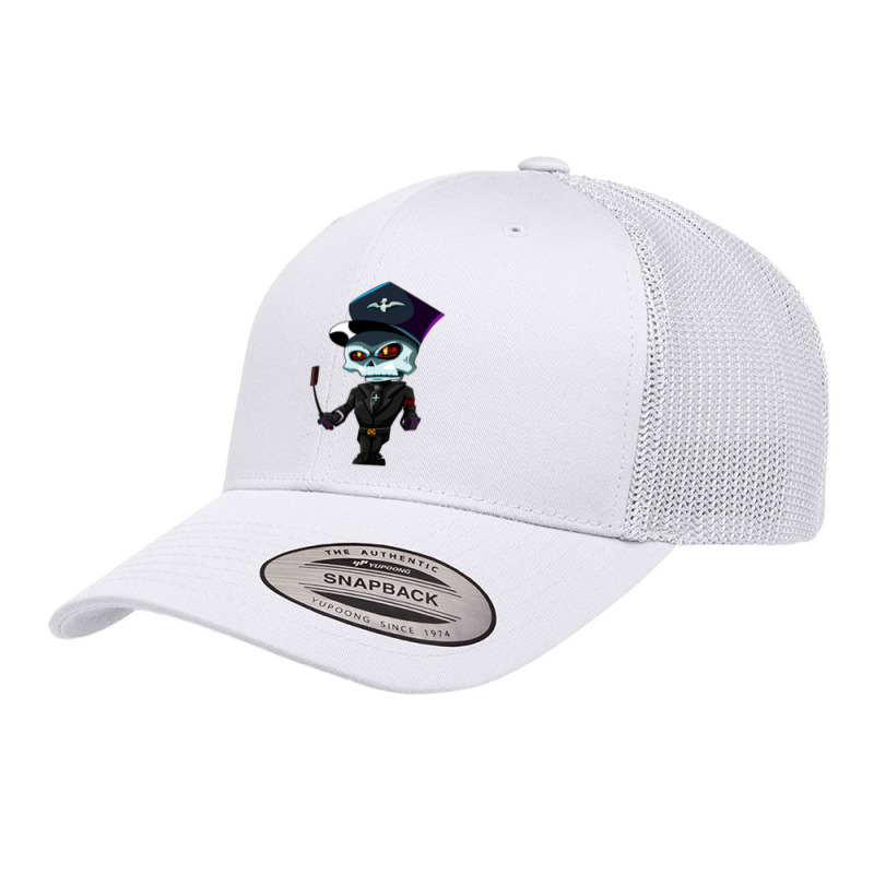 Shadman,shadbase,cartoon,badass,vulture,anime,text,outer Banks,hallowe Retro Trucker Cap by Ha Thu | Artistshot