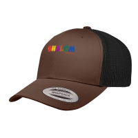 Colorful Shalom T Shirt Retro Trucker Cap | Artistshot