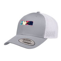 Anime Girl Eyes   Japan Culture Art   Japanese Aesthetic Cat T Shirt Retro Trucker Cap | Artistshot