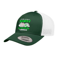 Lymphoma Awareness T  Shirt Mostly Running On Empty Lymphoma Warrior T Retro Trucker Cap | Artistshot