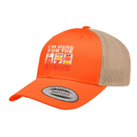 I'm Here For The Bonus Casino Gambling Las Vegas Trip Party T Shirt Retro Trucker Cap | Artistshot