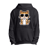 Mr Kawaii Cat Urban Pullover Hoodie | Artistshot