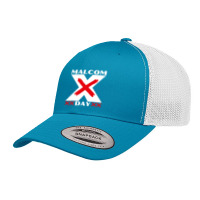 Malcolm X Day Retro Trucker Cap | Artistshot