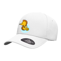 Baby Yellow Seahorse Seamless Cap | Artistshot