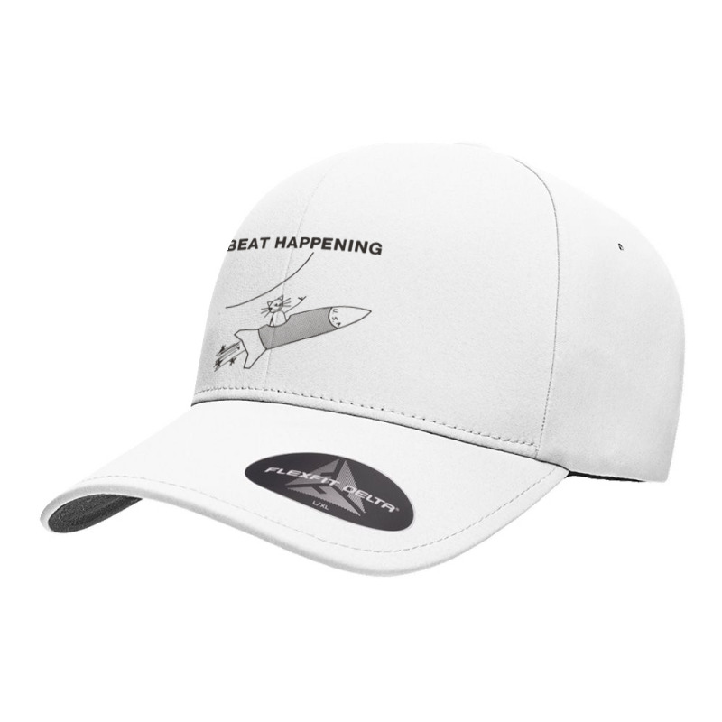 Beat Happening Rocket In Black Seamless Cap by Mamangracing | Artistshot