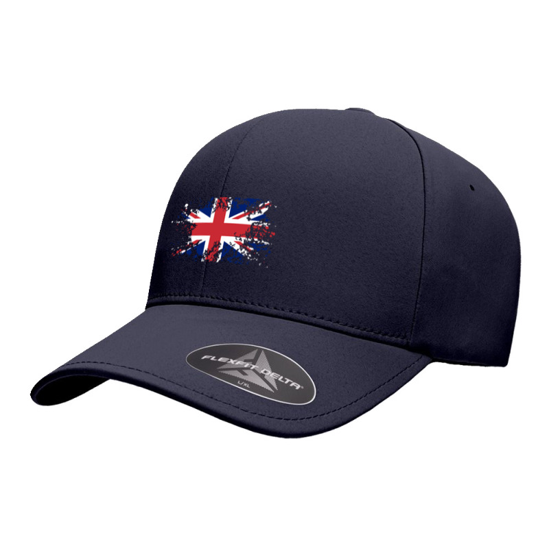 British Flag Vectors Seamless Cap | Artistshot