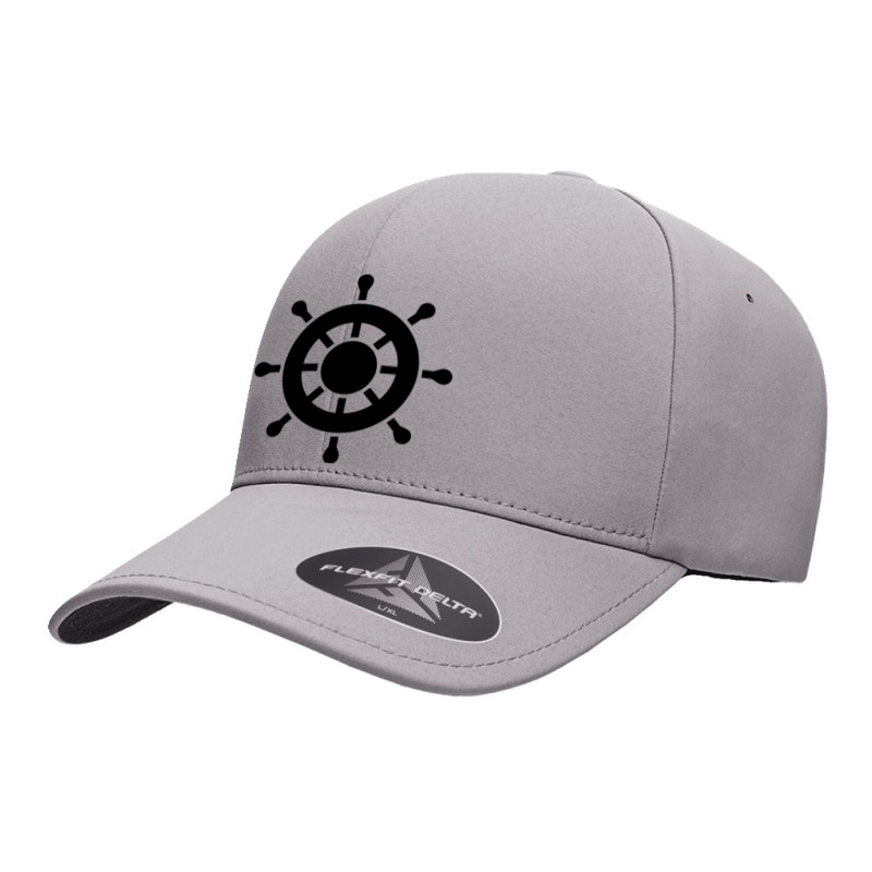 Ship Wheel 1 On Pirate Seamless Cap | Artistshot