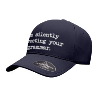 I'm Silently Correcting Your Grammar. Seamless Cap | Artistshot