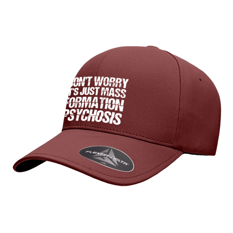 It's Just Mass Formation Psychosis Seamless Cap by Diamond Tees | Artistshot