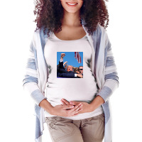 Donald Trump - Cant Keep Him Down! Maternity Scoop Neck T-shirt | Artistshot