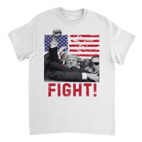 Fight Donald Trump Classic T-shirt | Artistshot