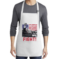 Fight Donald Trump Medium-length Apron | Artistshot