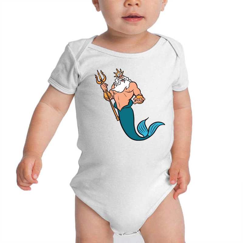 King Triton Baby Bodysuit by kisakisa | Artistshot