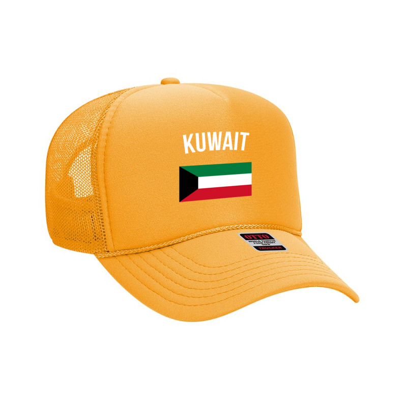 Kuwait Flag Kuwaiti Hoodie Kuwait Hooded Sweatshirt Foam Trucker Hat by cm-arts | Artistshot