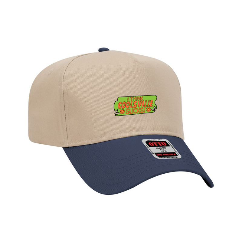 I Think Coolsville Sucks! Adjustable Baseball Cap by cm-arts | Artistshot