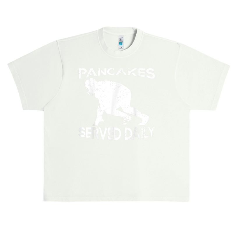 Pancakes Served Daily Funny Offensive Lineman Football Urban Heavy T-shirt | Artistshot