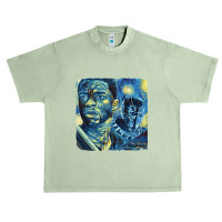 Black Panther Van Gogh Urban Heavy T-shirt | Artistshot