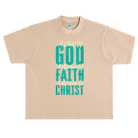 A Child Of God A Woman Of Faith A Warrior Of Christ Jesus Urban Heavy T-shirt | Artistshot