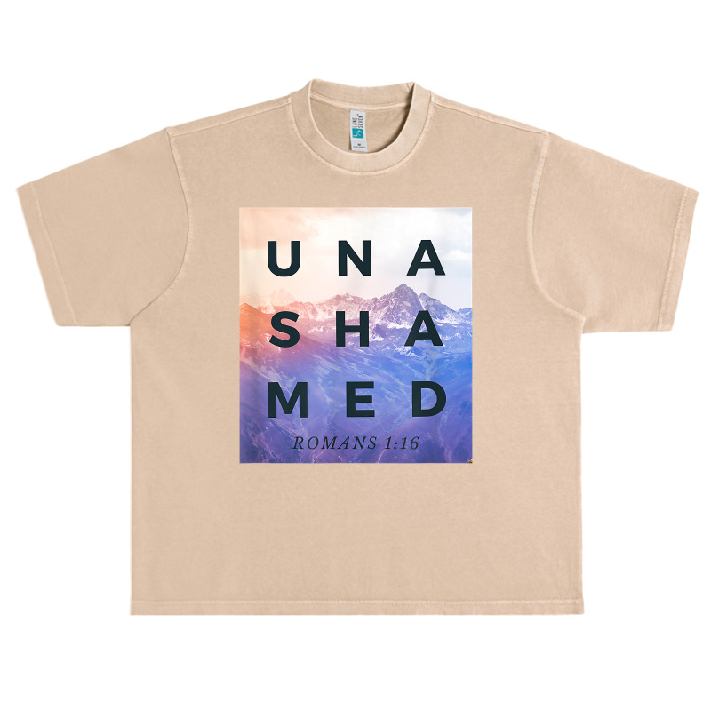 Unashamed Shirt, Romans 116 Shirt, Unashamed Tour Shirt T Shirt Urban Heavy T-shirt | Artistshot