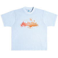 Liverpool Skyline Watercolors Classic Urban Heavy T-shirt | Artistshot