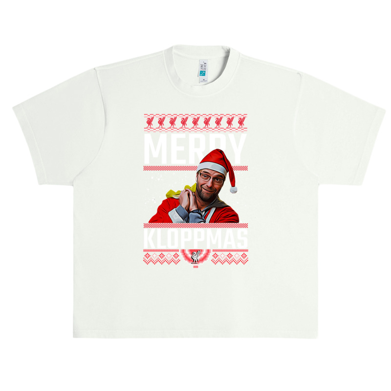 Merry Kloppmas Jurgen Klopp Lfc Christmas Design Classic Urban Heavy T-shirt | Artistshot