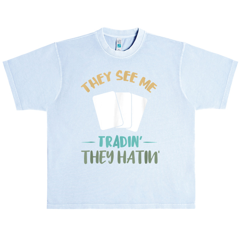 They See Me Trading Cards Cardboard Collectibles Decks T Shirt Urban Heavy T-shirt by cm-arts | Artistshot