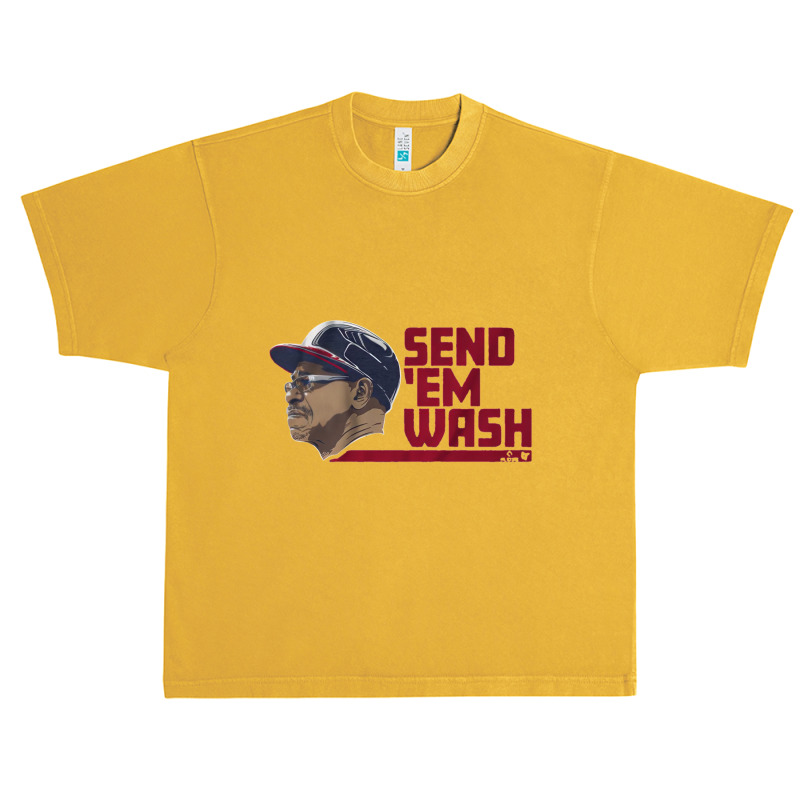 Ron Washington Send Them Wash Urban Heavy T-shirt by cm-arts | Artistshot