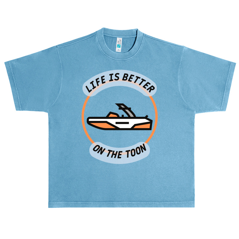 Life Is Better On The Toon - Vintage Pontoon Captain Urban Heavy T-shirt | Artistshot