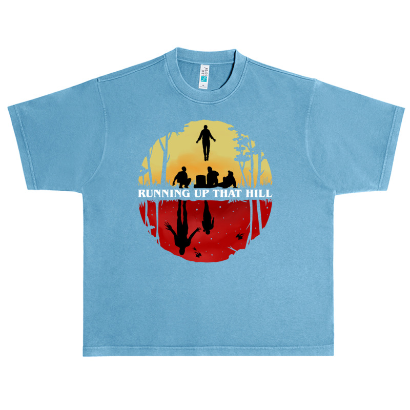 Parallel Running Up That Hill Scene Classic Urban Heavy T-shirt by cm-arts | Artistshot