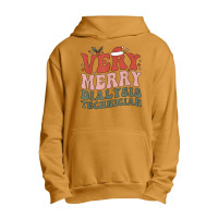 Merry Dialysis Technician Christmas Dialysis Tech Xmas Party T Shirt Urban Pullover Hoodie | Artistshot