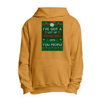 Festivus Sweater - I've Got A Lot Of Problems With You People - Frank  Urban Pullover Hoodie | Artistshot