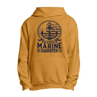 Marine Daughter Proud Marine Daughter United States Of America Militar Urban Pullover Hoodie | Artistshot