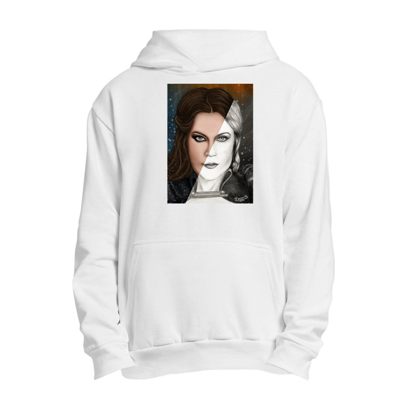 Floor Jansen Urban Pullover Hoodie | Artistshot