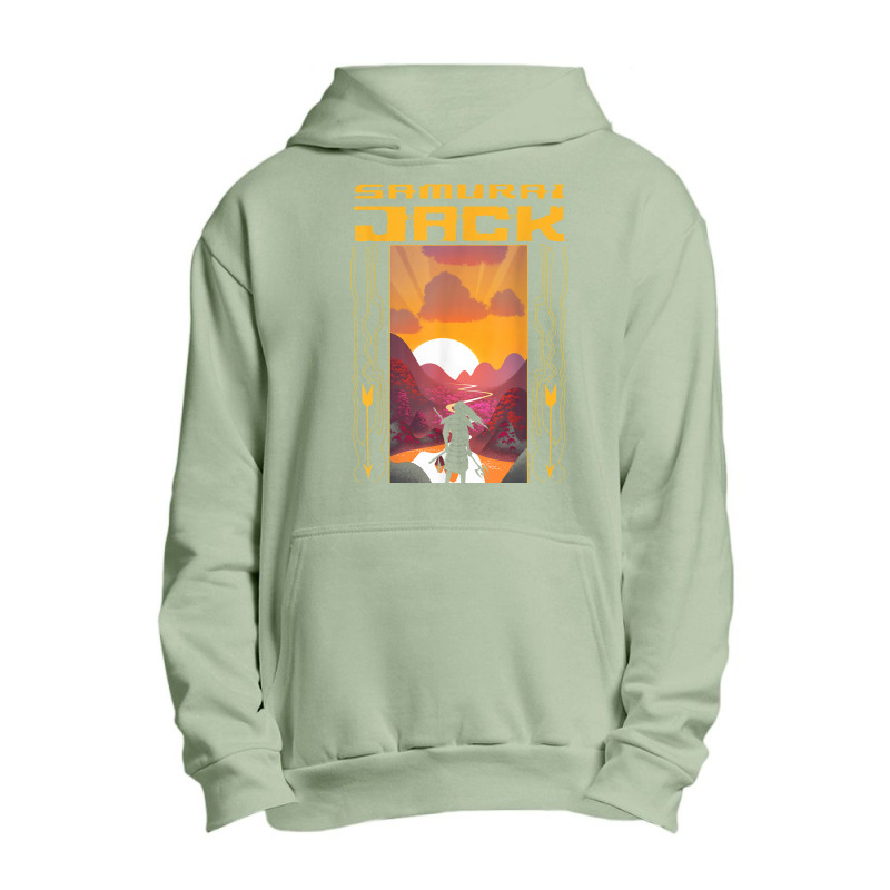 Samurai Jack Sunrise Urban Pullover Hoodie by SorenKim | Artistshot