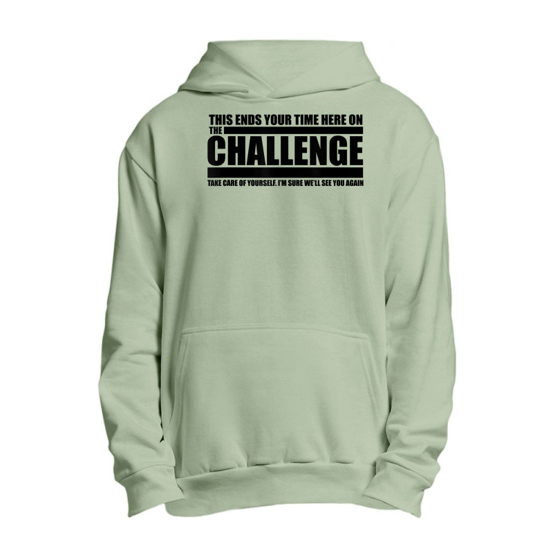 The Take Care Of Yourself Challenge Quote T Shirt Urban Pullover Hoodie | Artistshot