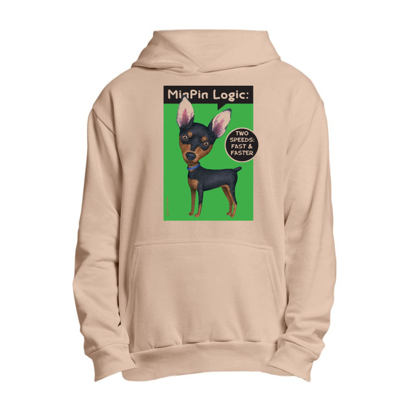 Miniature Pinscher Lover Miniature Pinscher Standing Urban Pullover Hoodie by kerchingparticular | Artistshot