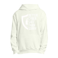 Cybersecurity It Analyst Safe Sorry Certified Tech Security Urban Pullover Hoodie | Artistshot