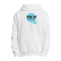 Beer - Tgif - Thank God It's Fermented (white) Urban Pullover Hoodie | Artistshot