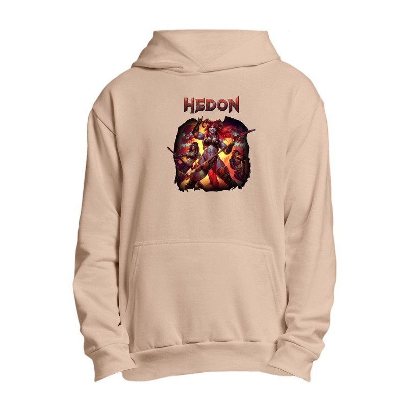 Hedon Album Cover Art (clothing Splash) Urban Pullover Hoodie | Artistshot