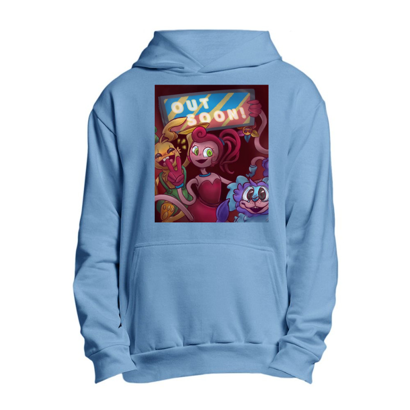 Poppy Playtime Huggy Wuggy And Kissy Missy Urban Pullover Hoodie | Artistshot