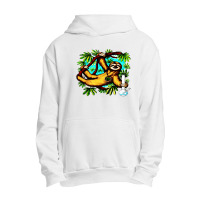 Sloth Weed Stoner Urban Pullover Hoodie | Artistshot