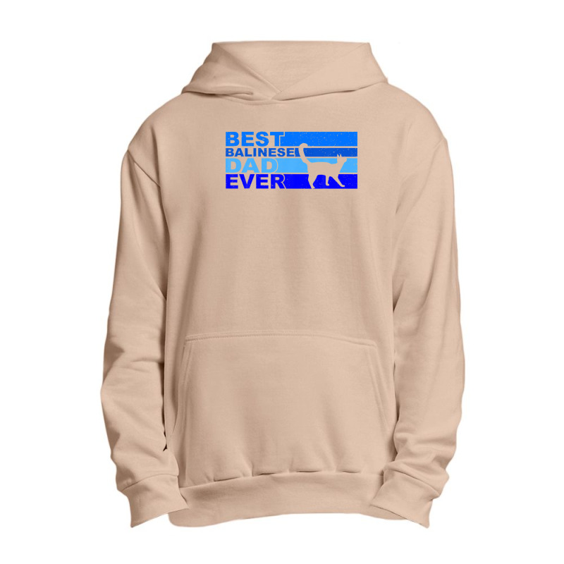 Mens Best Balinese Dad Ever Urban Pullover Hoodie | Artistshot