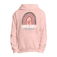 Emergency Department Rainbow Leopard Emergency Room Nursing Long Sleev Urban Pullover Hoodie | Artistshot