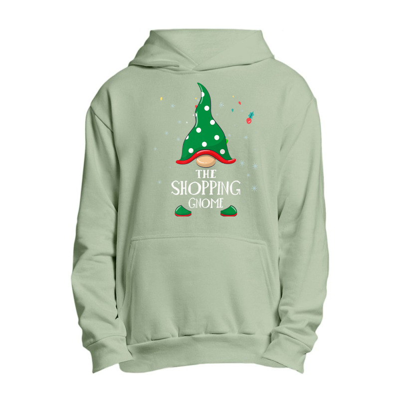 Funny Shopping Gnome Group Matching Family Costume Christmas Premium T Urban Pullover Hoodie | Artistshot