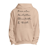 Kamala Michelle Elizabeth And Ruth Feminist Women Rbg 2020 Sweatshirt Urban Pullover Hoodie | Artistshot