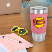 Toxic Crusaders, The Toxic Crusaders, Toxic, Crusaders, Toxic Crusader Leatherette Tumbler | Artistshot